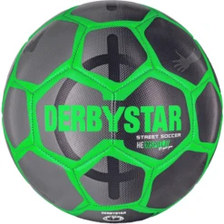 XTREM Speelgoed En Sport - Derbystar STREET SOCCER Thuiswedstrijd Voetbal Maat 5 Neon Groen