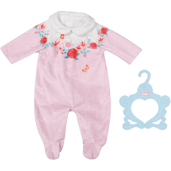 Zapf Creation Baby AnnabellĀ® Romper Roze Bloemen 43cm