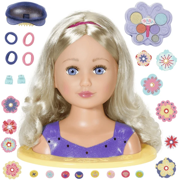 Zapf Creation BABY BornĀ® Sister Styling Head - Image 5