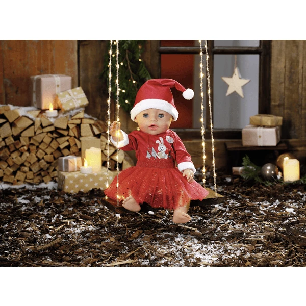 Zapf Creation BABY Geboren Kerstjurk 43 Cm - Image 3