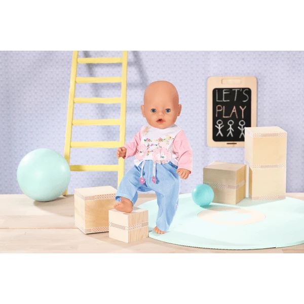 Zapf Creation Dolly Moda Shirt + Broek Fiets 43cm - Image 3